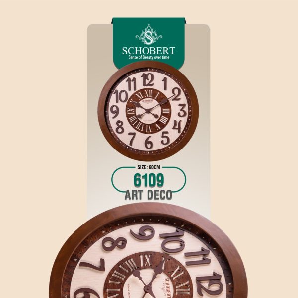 ساعت دیواری شوبرت مدل 6109