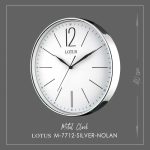 ساعت دیواری لوتوس کد M-7712