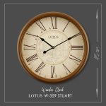 ساعت دیواری لوتوس کد W-359
