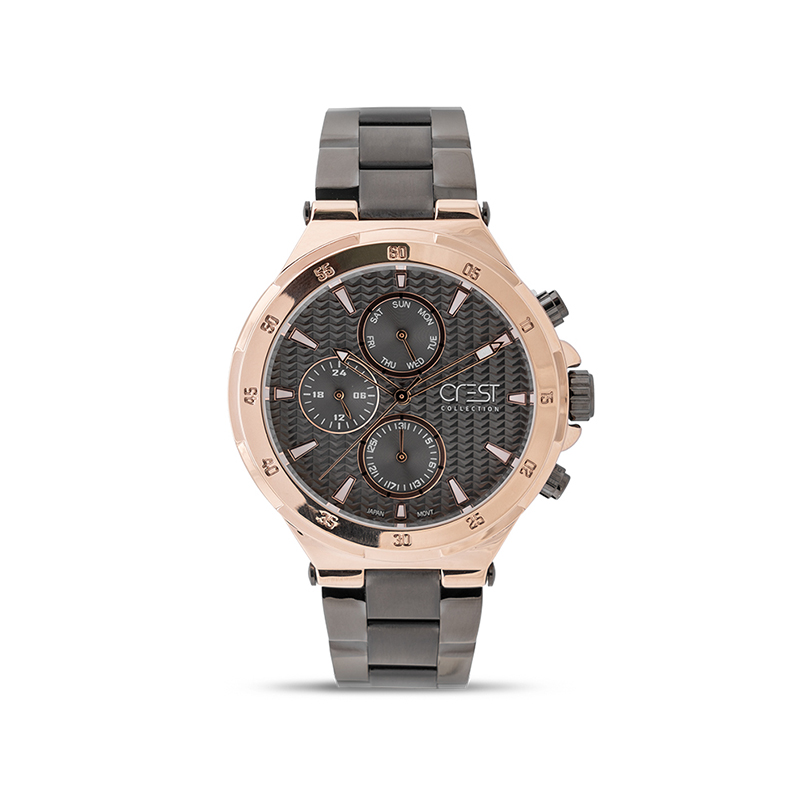 Tajwatch-Crest-6137-5 ساعت مچی کرست مدل 5-6137