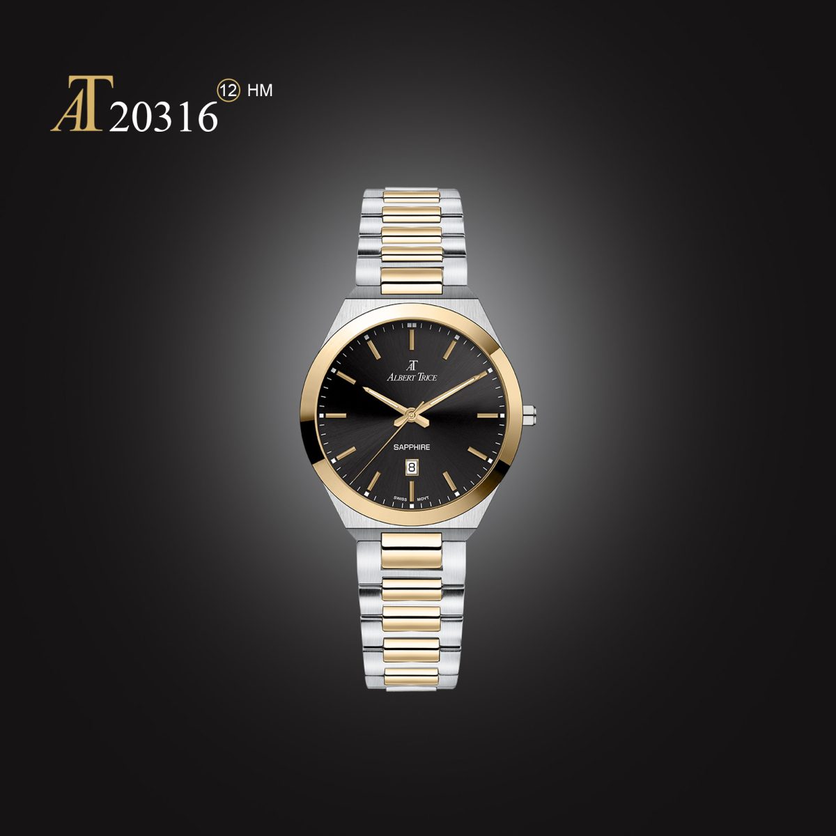 ساعت مچی سِت آلبرت ترایس مدل 20315