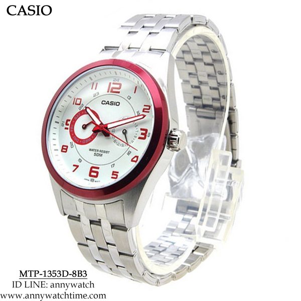 ساعت مچی کاسیو مدل MTP-1353D-8B3VDF